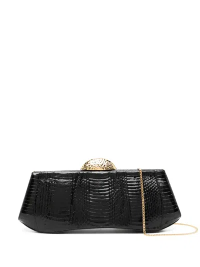 Giuseppe Zanotti Eve Clutch Bag In Black