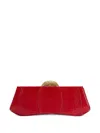 Giuseppe Zanotti Eve Clutch Bag In Red