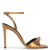 Giuseppe Zanotti Evry Crystal-embellished Sandals In Gold