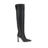 Giuseppe Zanotti Extra High Leather Boots In Black