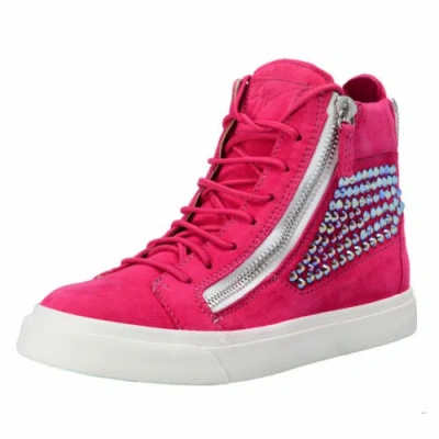 Pre-owned Giuseppe Zanotti Fashion Sneakers Shoes 5 6 6.5 7 7.5 8 8.5 9 9.5 10 11 11.5 12 In Pink