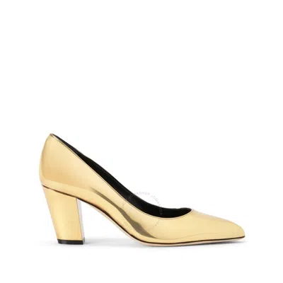 GIUSEPPE ZANOTTI GIUSEPPE ZANOTTI FEMIY 70MM METALLIC-EFFECT PUMPS