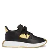 Giuseppe Zanotti Ferox Lace-up Sneakers In Black