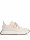 Giuseppe Zanotti Ferox Lace-up Sneakers In Pink