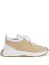 Giuseppe Zanotti Ferox Python-print Sneakers In Neutrals