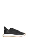 Giuseppe Zanotti Leather Sneakers In Black