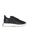 Giuseppe Zanotti Leather Sneakers In Black