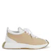 Giuseppe Zanotti Omnia 10 Snake-effect Leather Sneakers In White