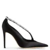 Giuseppe Zanotti Filipa Crystal-embellished Pumps In Black