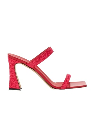 GIUSEPPE ZANOTTI GIUSEPPE ZANOTTI GLITTER STRAP MULES
