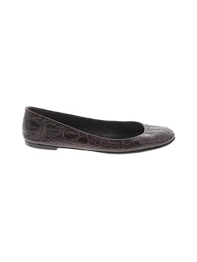 Pre-owned Giuseppe Zanotti Flats In Black