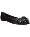 Giuseppe Zanotti Flavia Satin Flat