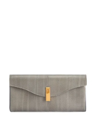 Giuseppe Zanotti Flutie Clutch Bag In Grey