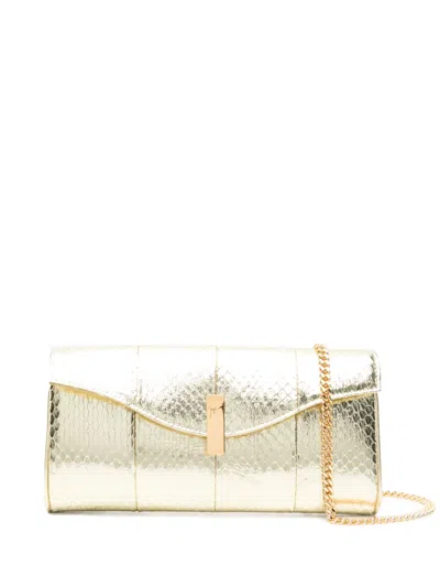 Giuseppe Zanotti Flutie Clutch In Gold