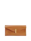 Giuseppe Zanotti Flutie Sleek Clutch Bag In Brown