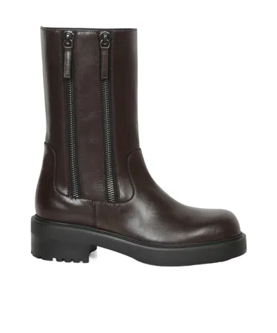 GIUSEPPE ZANOTTI GIUSEPPE ZANOTTI FOUSTINE ZIPPED ANKLE BOOTS
