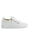 Giuseppe Zanotti Frankie Zip-detail Lace-up Trainers In White