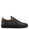 Giuseppe Zanotti Frankie Woven Leather Sneakers