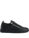 Giuseppe Zanotti Frankie Crocodile-effect Zip Trainers