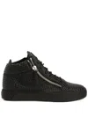 Giuseppe Zanotti Frankie Hi-top Sneakers In Black