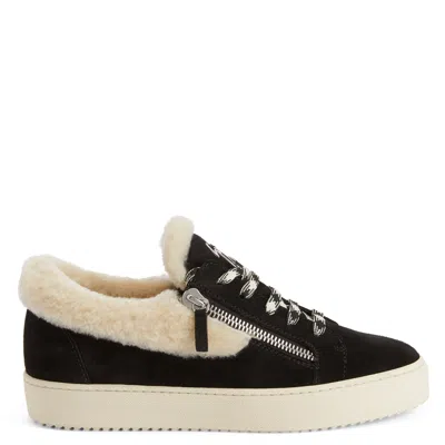 Giuseppe Zanotti Frankie Ice Low-top Sneakers In Black