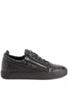 Giuseppe Zanotti Frankie Low-top Sneakers In Black