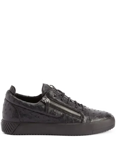 Giuseppe Zanotti Frankie Low-top Sneakers In Schwarz