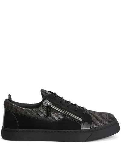 Giuseppe Zanotti Frankie Low-top Sneakers In Schwarz