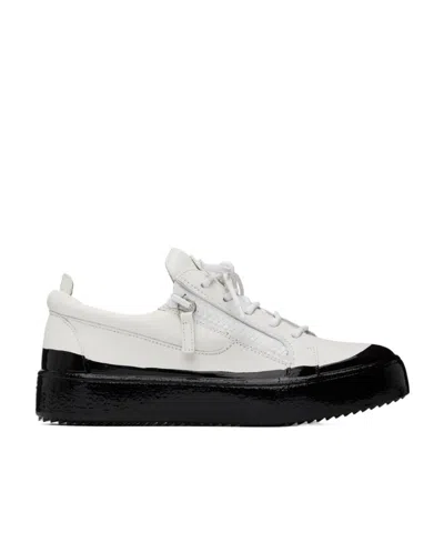 Giuseppe Zanotti Frankie Match Low-cut Sneakers In Black