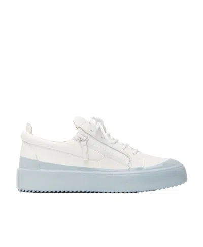 Giuseppe Zanotti Frankie Match Low-top Sneakers In White