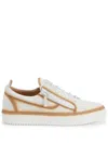 Giuseppe Zanotti Frankie Seam-detail Low-top Sneakers In White