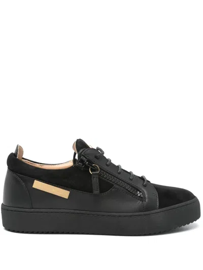Giuseppe Zanotti Frankie Sneakers In Black