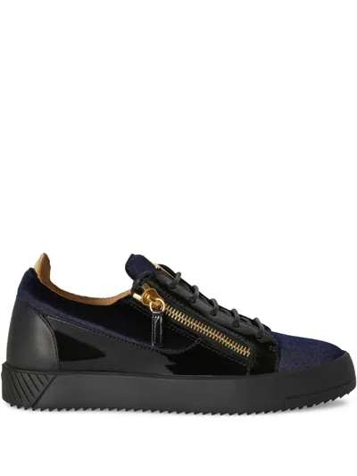 Giuseppe Zanotti Frankie Sneakers In Blue