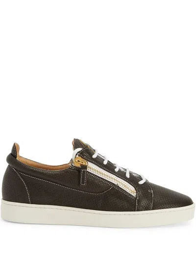 Giuseppe Zanotti Frankie Sneakers In Brown