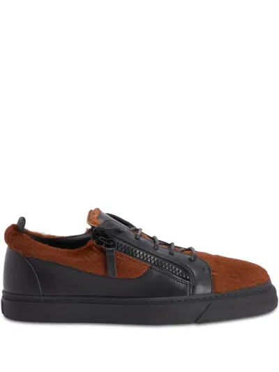 Giuseppe Zanotti Frankie Sneakers In Brown