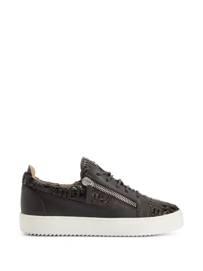Giuseppe Zanotti Frankie Sneakers In Brown