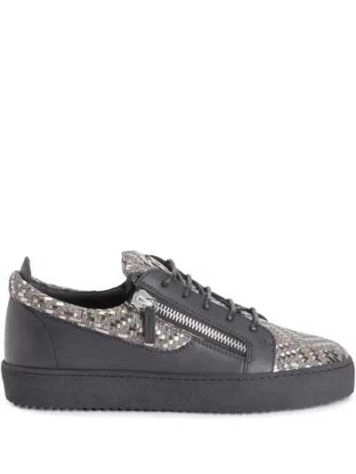 Giuseppe Zanotti Frankie Sneakers In Grey