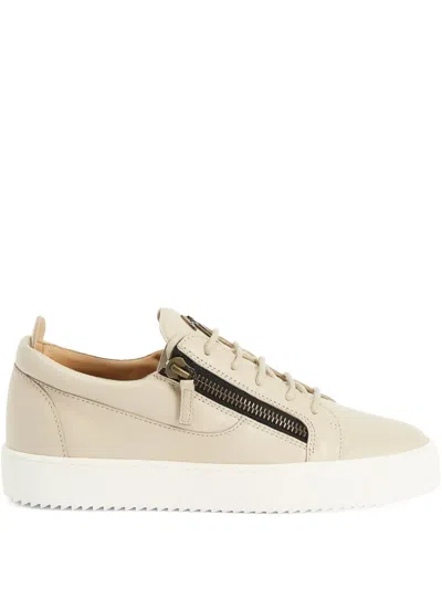 Giuseppe Zanotti Frankie Sneakers In Nude