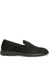 Giuseppe Zanotti G-flash Loafers In Black