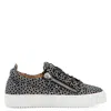 Giuseppe Zanotti Gail Polka Dot-print Sneakers In Black