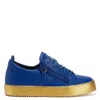 Giuseppe Zanotti Frankie Lace-up Trainers In Blue