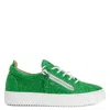 Giuseppe Zanotti Gail Glitter Low-top Sneakers In Green