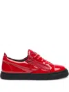 Giuseppe Zanotti Gail Low-top Sneakers In Red