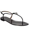 Giuseppe Zanotti Anthonia Thong Sandals In Black