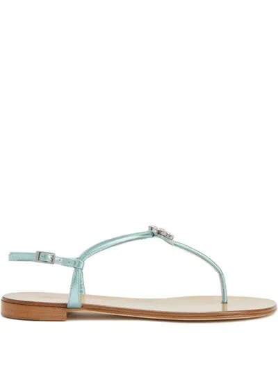 GIUSEPPE ZANOTTI GELTRUDE CRYSTAL-EMBELLISHED SANDALS