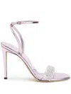 Giuseppe Zanotti Gem-detail High-heeled Sandals In Pink