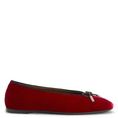 Giuseppe Zanotti Georgia Bow In Red
