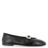 Giuseppe Zanotti Ballerina Georgia Buckle In Black