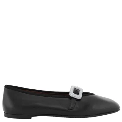 GIUSEPPE ZANOTTI GEORGIA BUCKLE MARY JANE BALLET FLATS