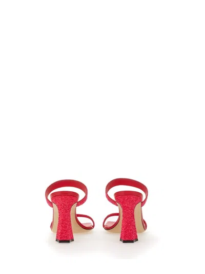 Giuseppe Zanotti Glitter Mule In Pink